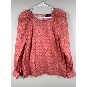 J Crew Liberty Fabric‎ Floral Puff Sleeve Blouse Shirt Size Small